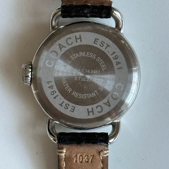 Coach Patent Leather Watch - Picture 4 of 4